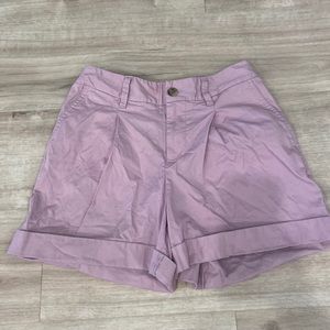 Purple shorts